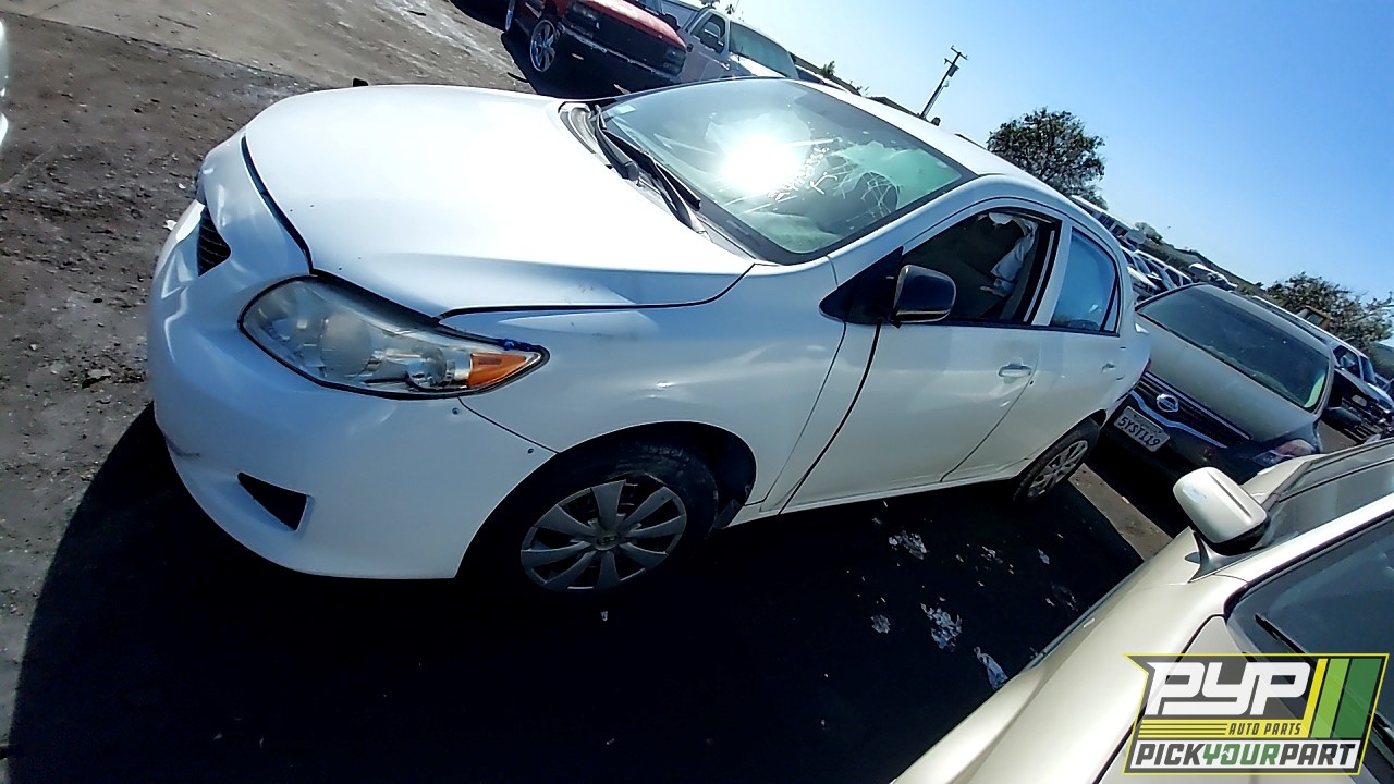 2009 TOYOTA COROLLA available for parts