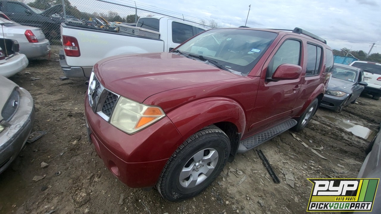 2007 NISSAN PATHFINDER partes disponibles