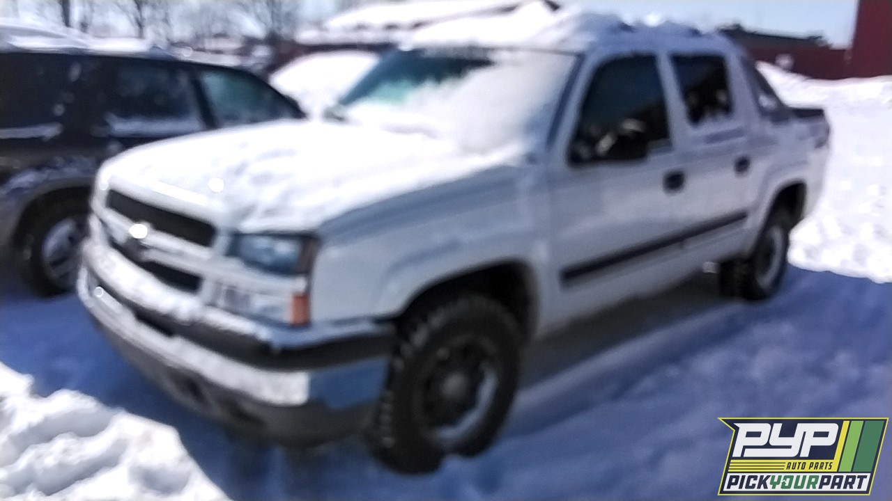 2005 CHEVROLET AVALANCHE 1500 partes disponibles