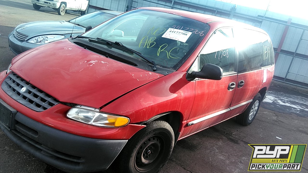 2000 PLYMOUTH VOYAGER partes disponibles