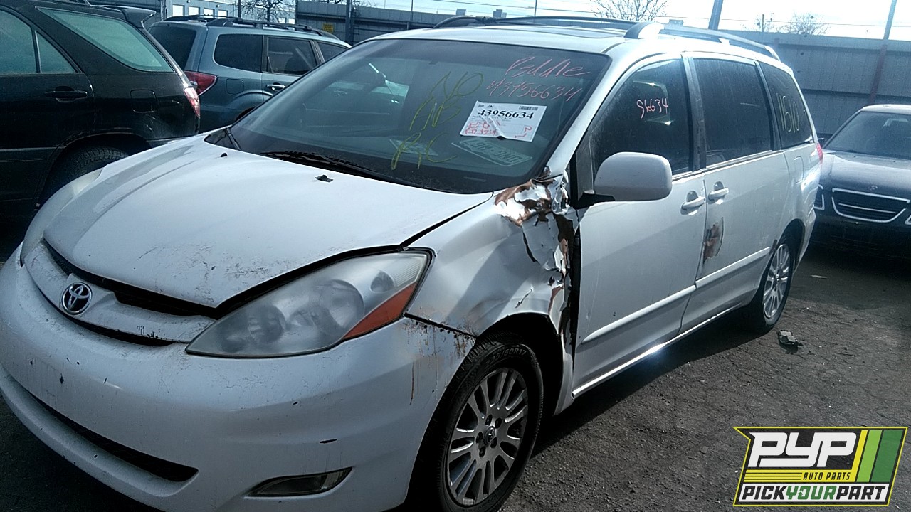 2007 TOYOTA SIENNA partes disponibles