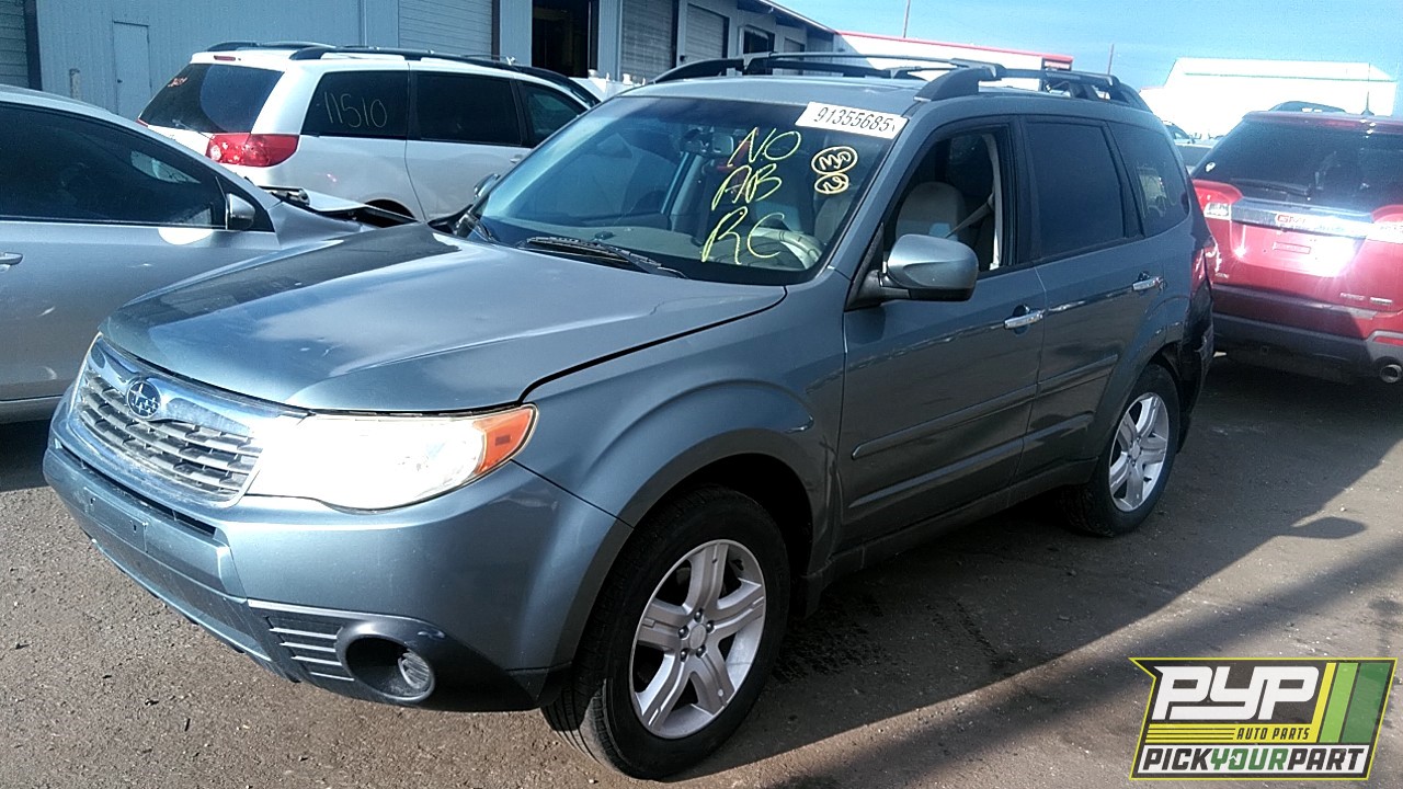 2010 SUBARU FORESTER partes disponibles