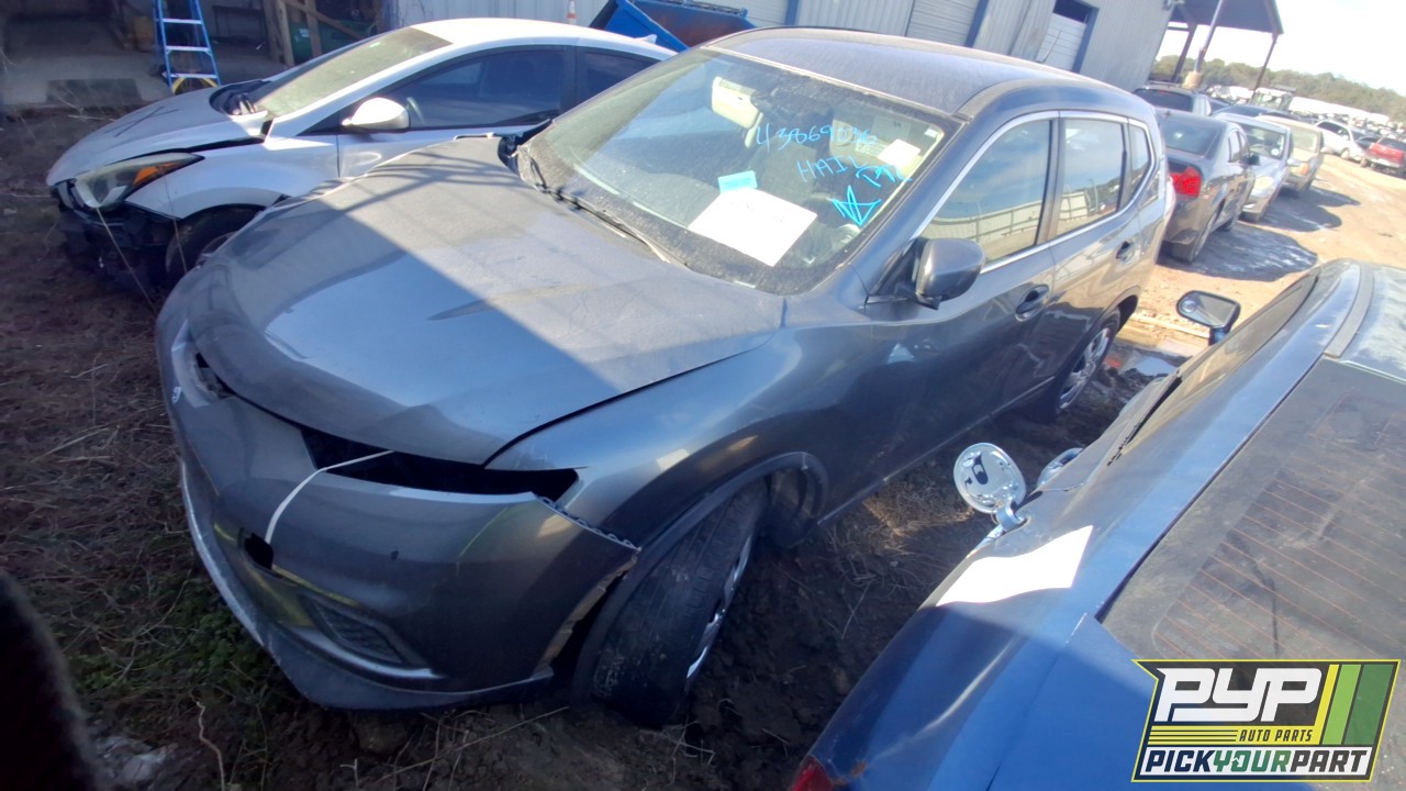 2016 NISSAN ROGUE partes disponibles