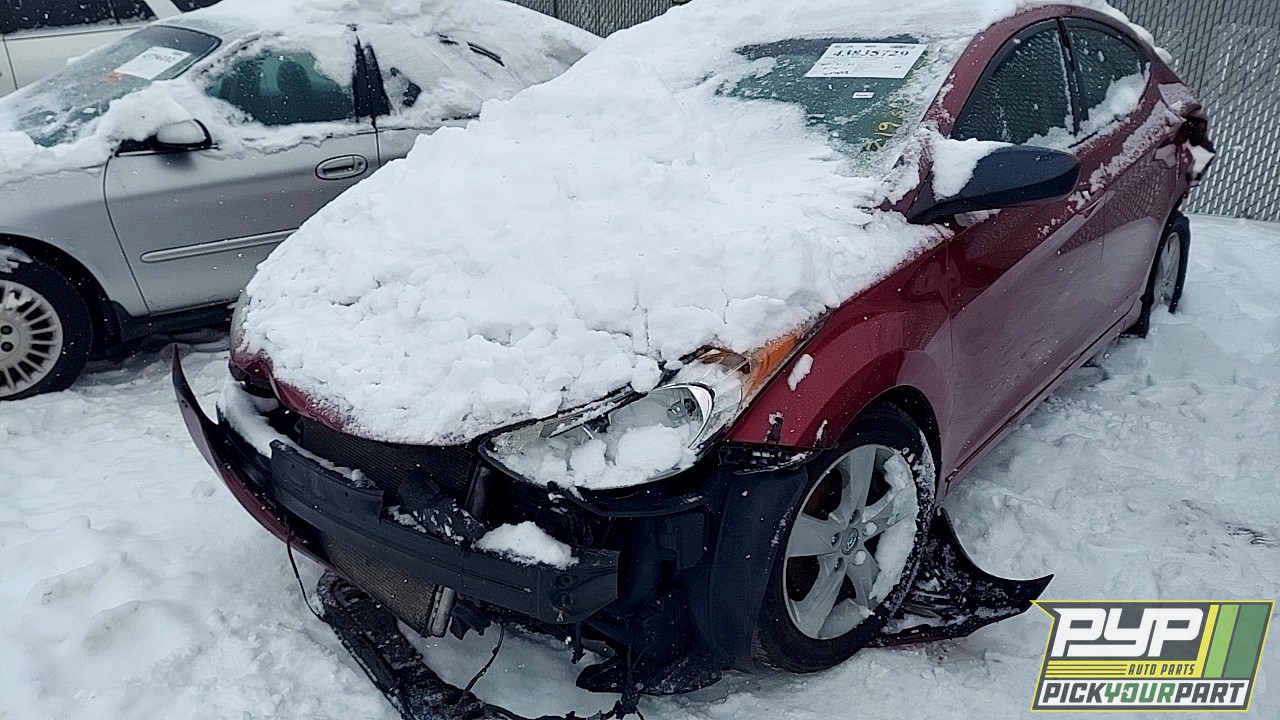 2012 HYUNDAI ELANTRA partes disponibles