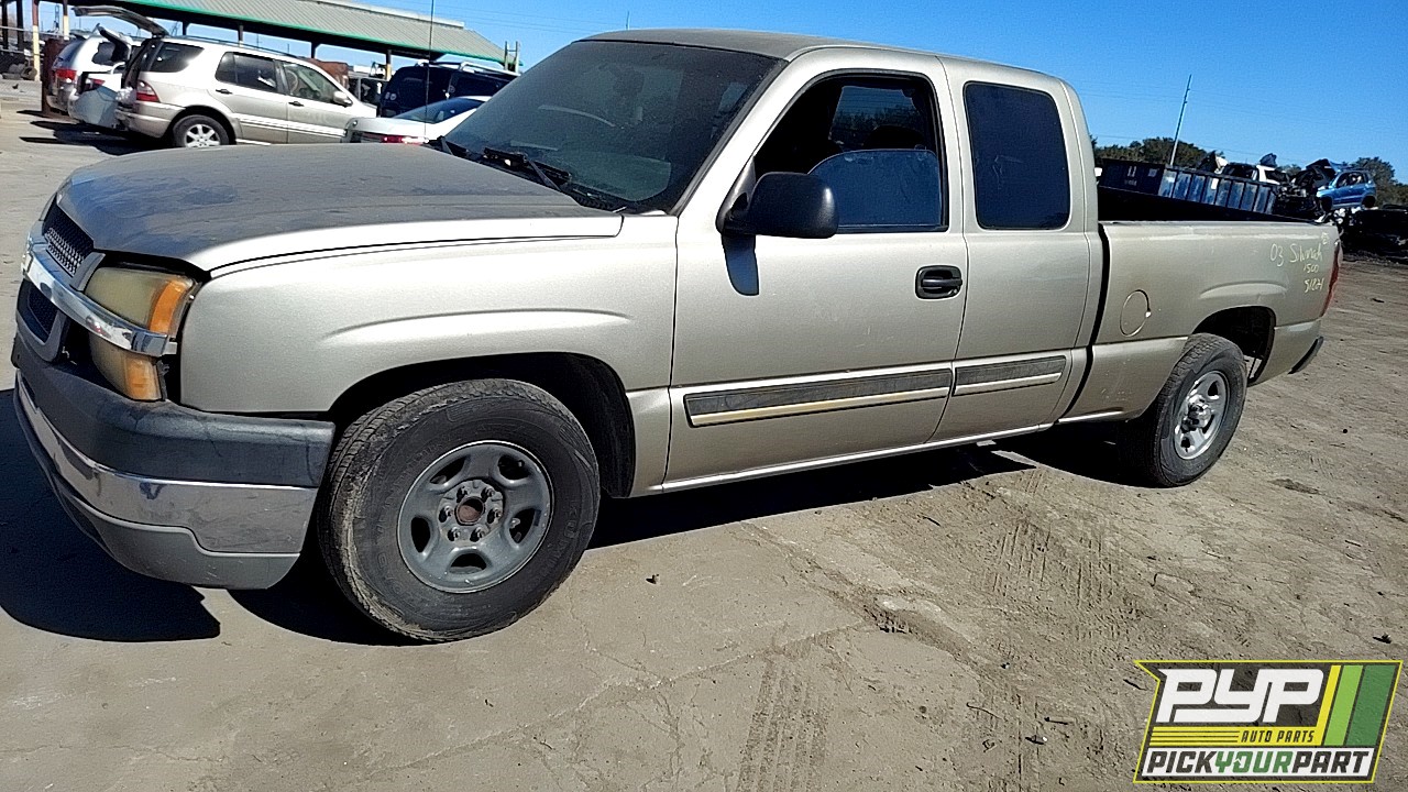 2003 CHEVROLET SILVERADO 1500 available for parts