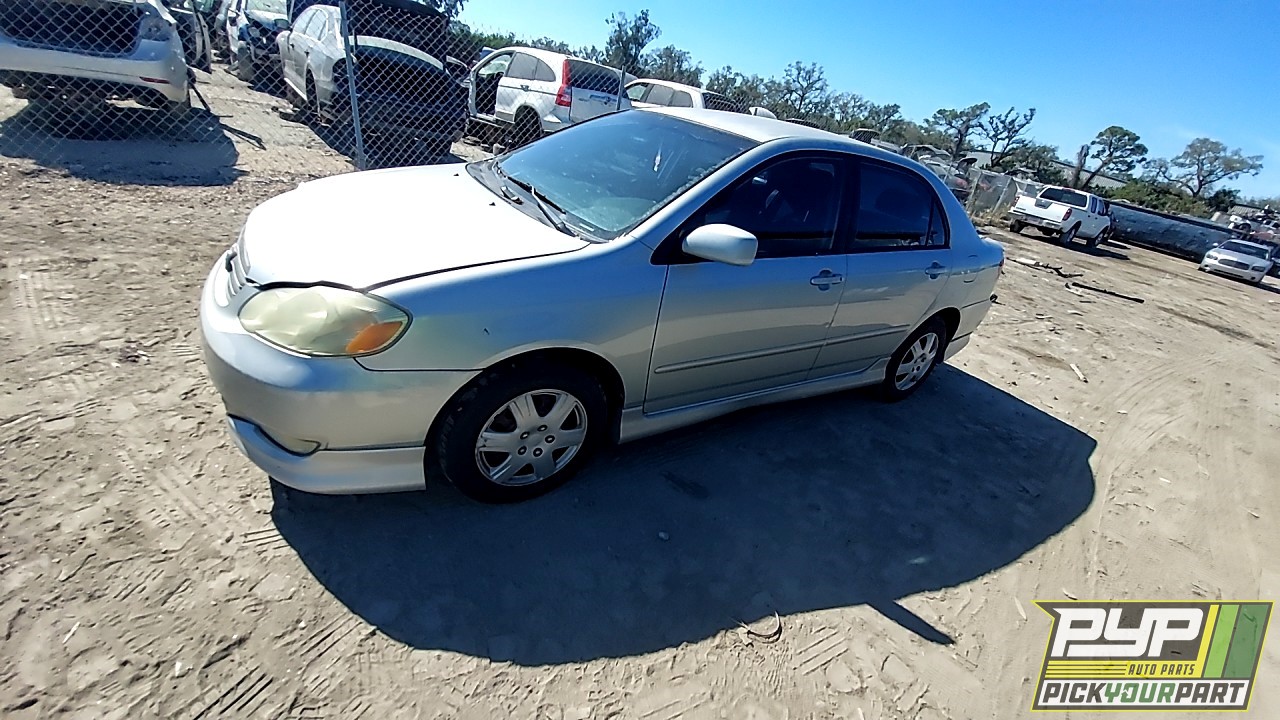 2003 TOYOTA COROLLA partes disponibles