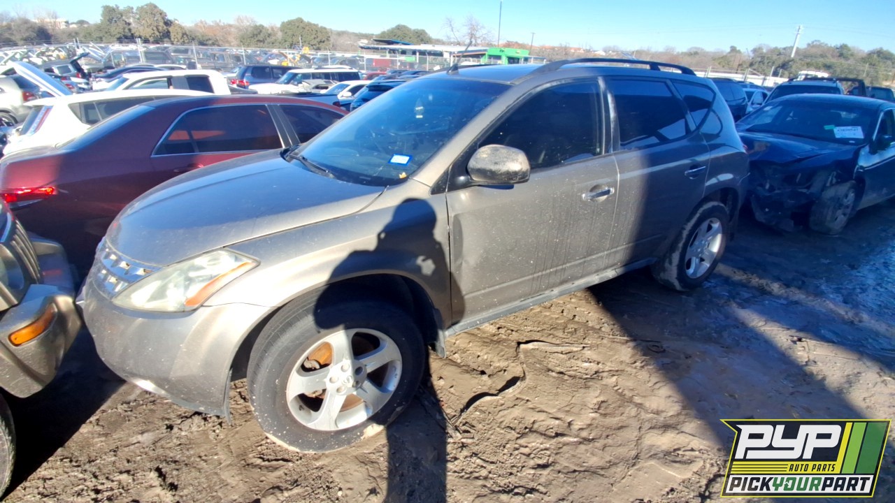 2003 NISSAN MURANO partes disponibles