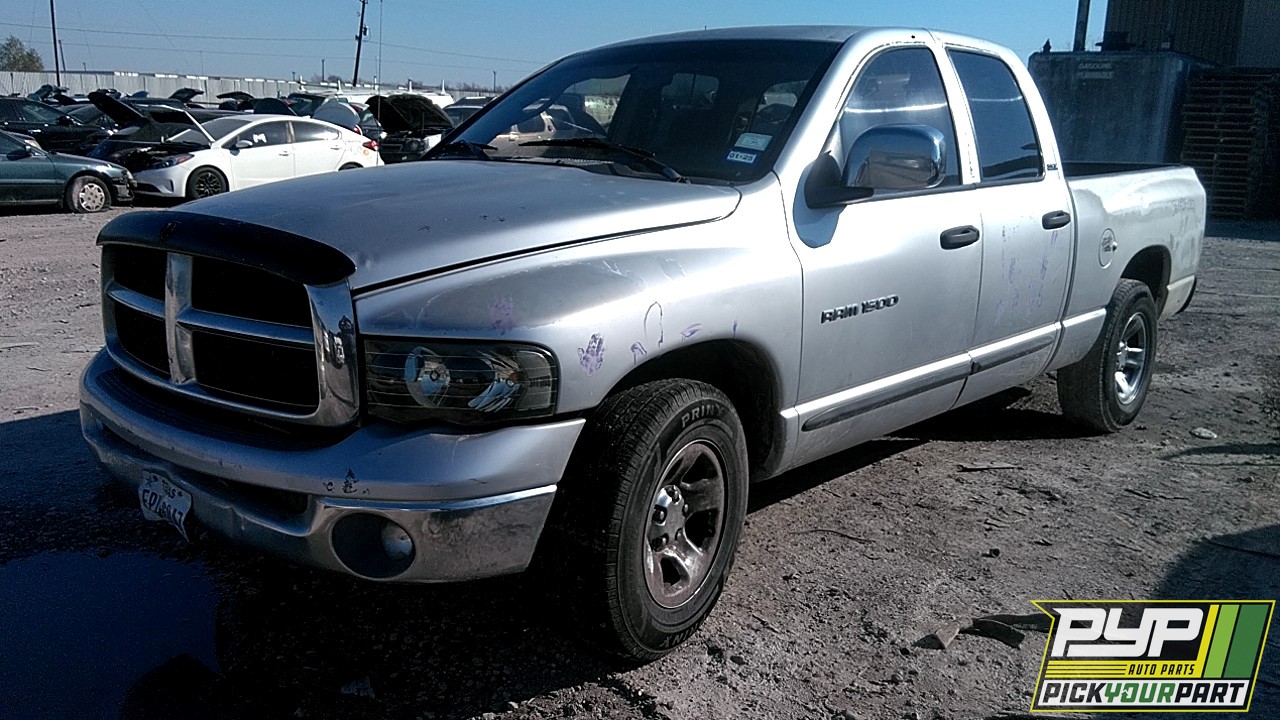 2002 DODGE RAM 1500 partes disponibles