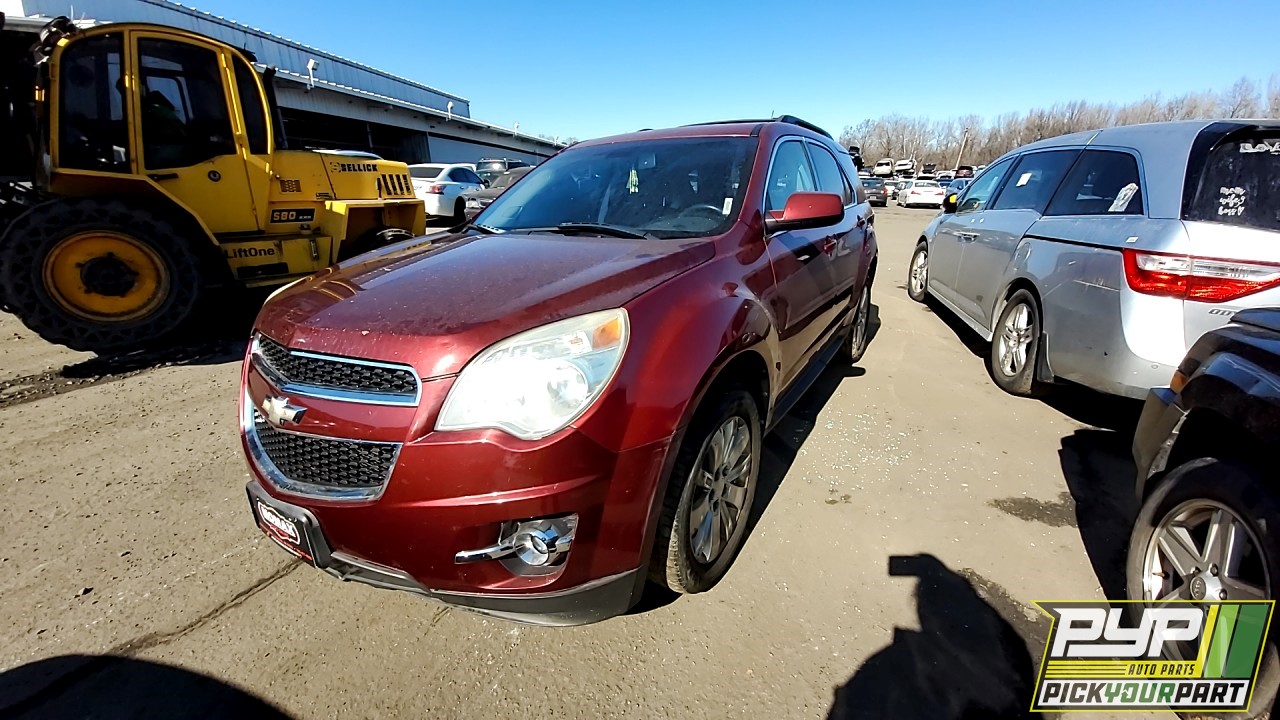 2010 CHEVROLET EQUINOX partes disponibles