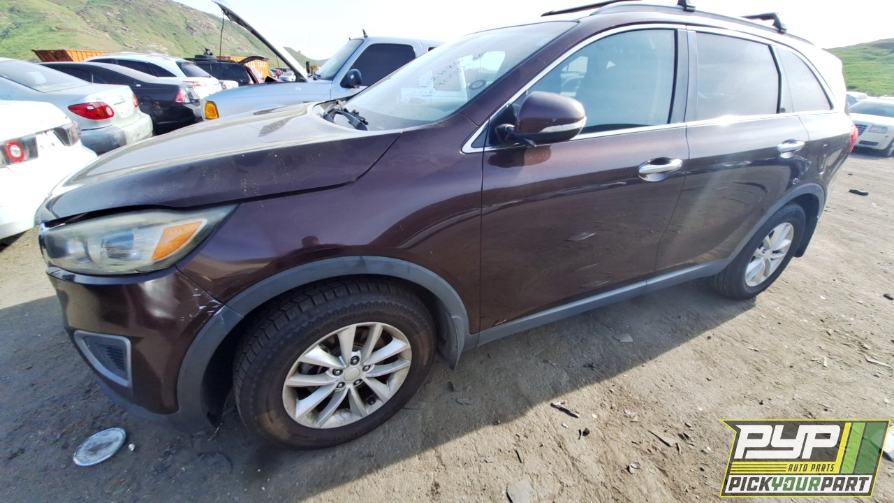 2016 KIA SORENTO partes disponibles