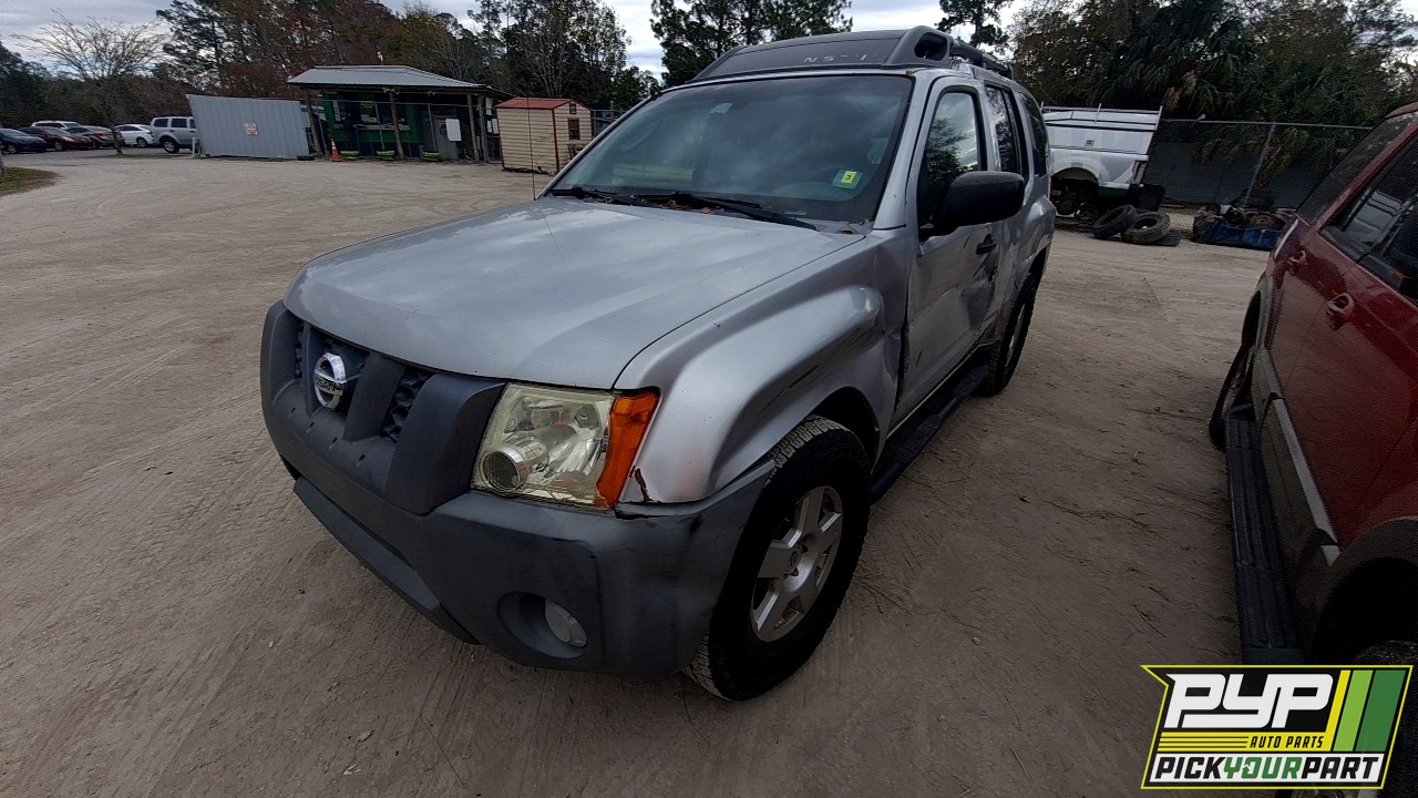 2007 NISSAN XTERRA partes disponibles