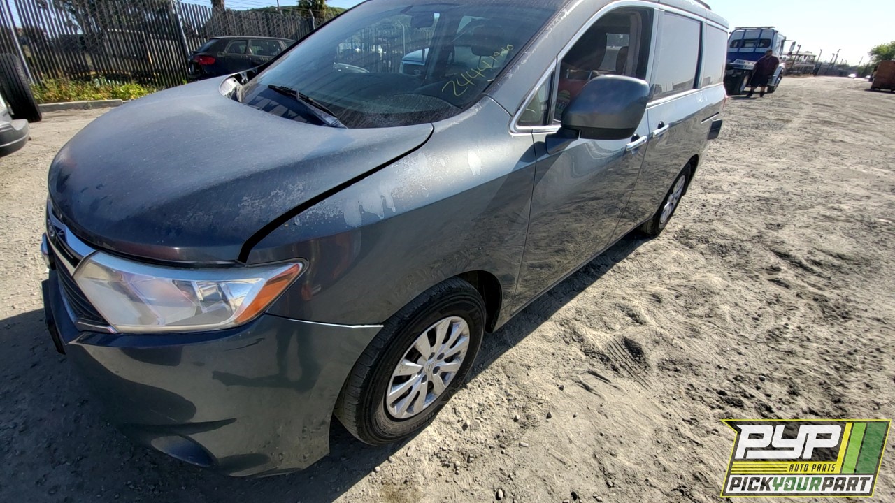 2012 NISSAN QUEST partes disponibles