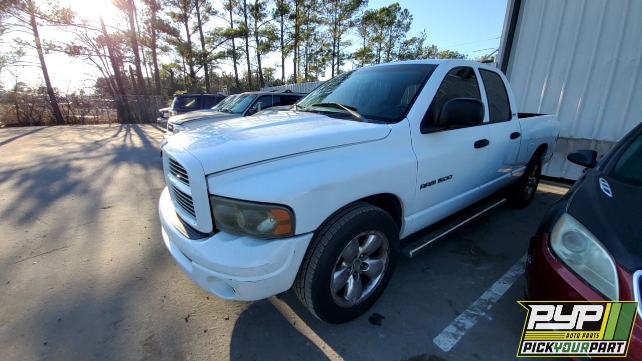 2002 DODGE RAM 1500 partes disponibles