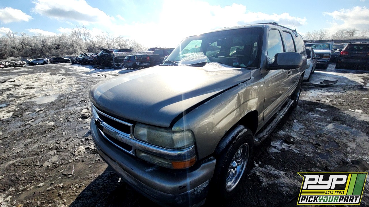 2001 CHEVROLET SUBURBAN 1500 available for parts