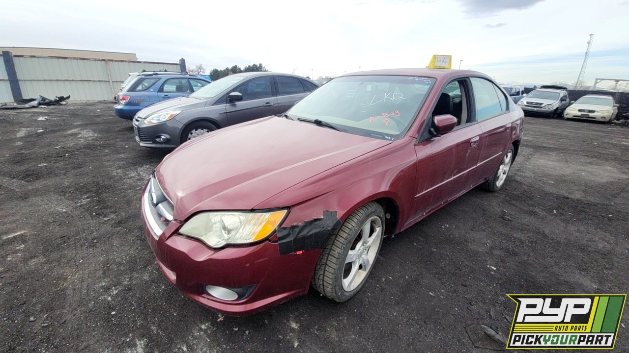 2009 SUBARU LEGACY available for parts
