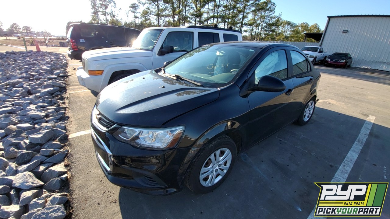 2018 CHEVROLET SONIC partes disponibles