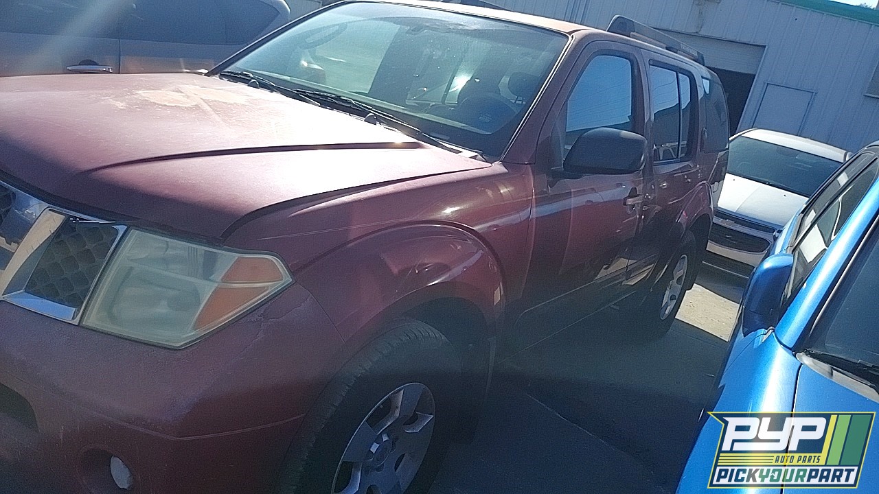 2006 NISSAN PATHFINDER partes disponibles