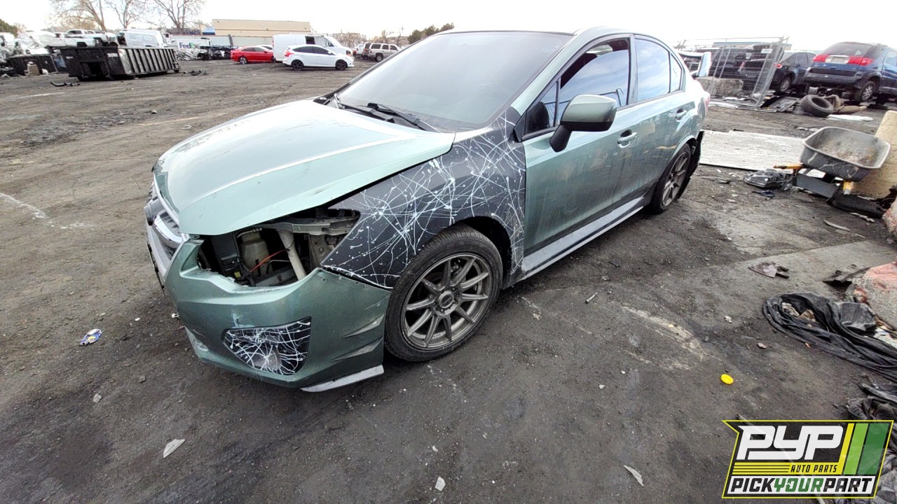 2014 SUBARU IMPREZA available for parts