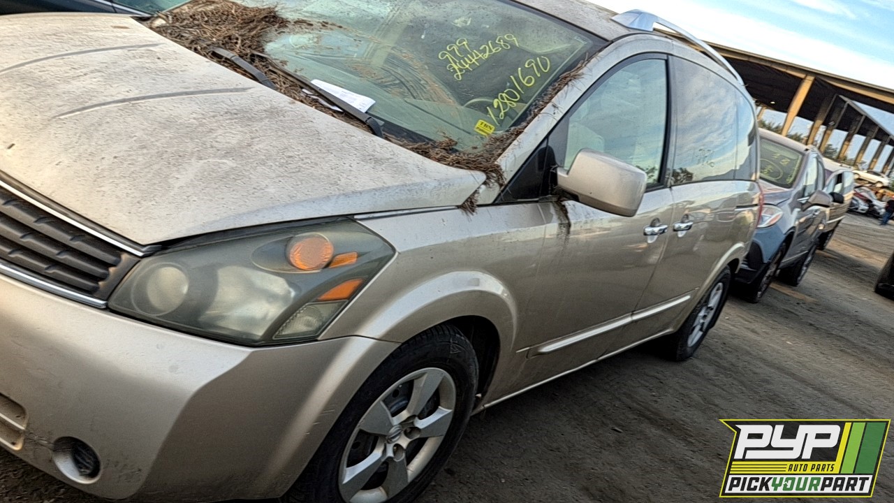 2007 NISSAN QUEST available for parts