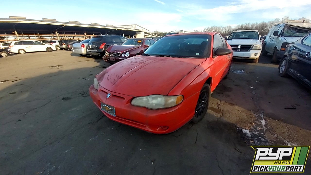 2000 CHEVROLET MONTE CARLO available for parts