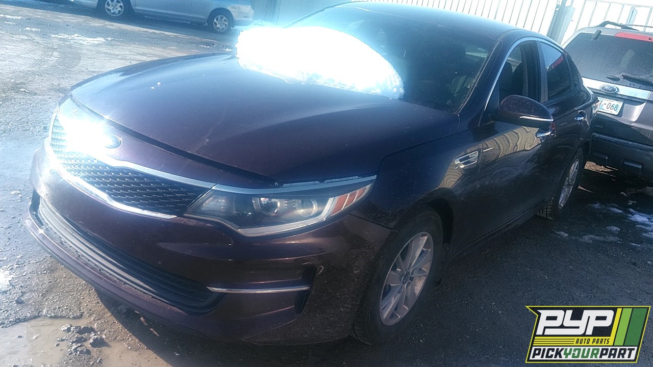 2017 KIA OPTIMA partes disponibles