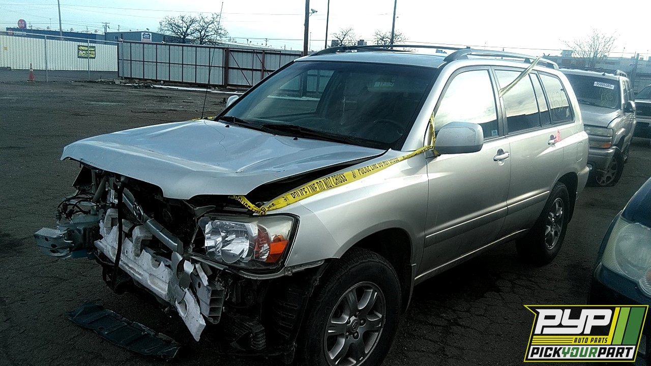 2005 TOYOTA HIGHLANDER partes disponibles