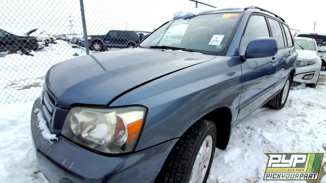 2005 TOYOTA HIGHLANDER available for parts