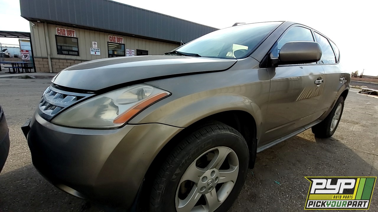2003 NISSAN MURANO available for parts