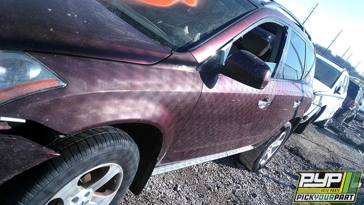 2005 NISSAN MURANO partes disponibles