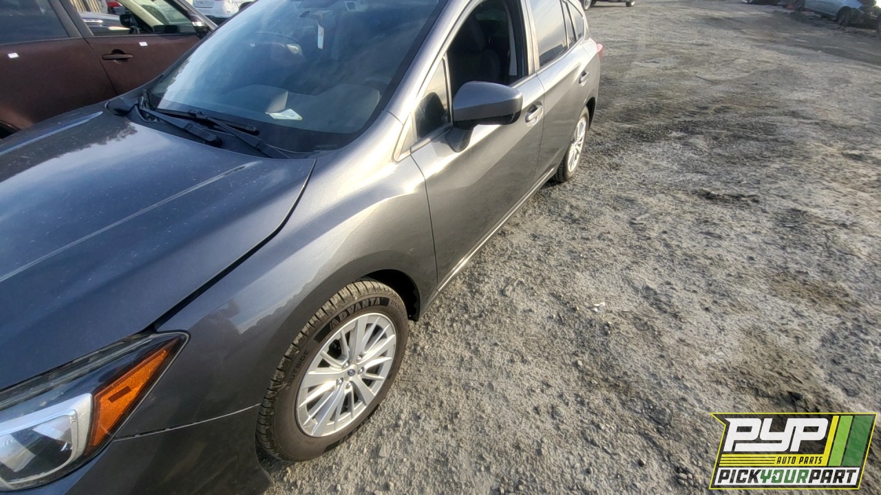 2018 SUBARU IMPREZA available for parts