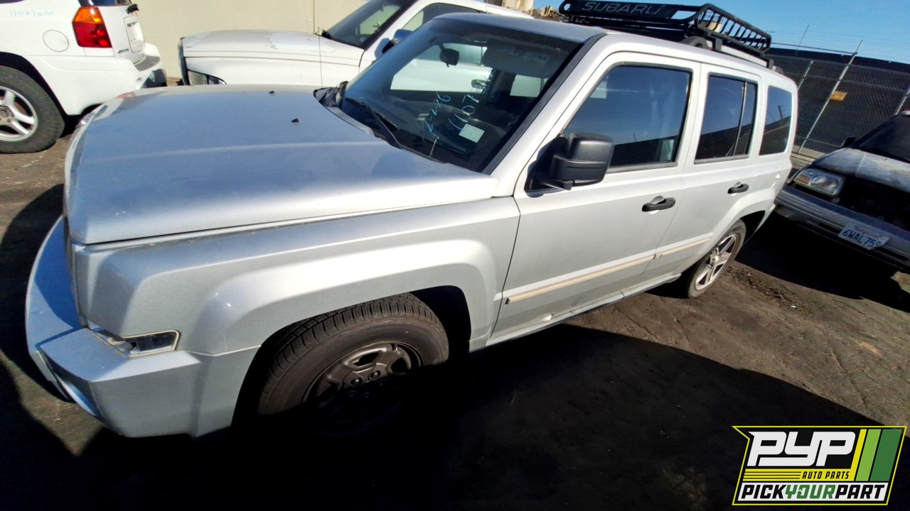 2007 JEEP PATRIOT partes disponibles