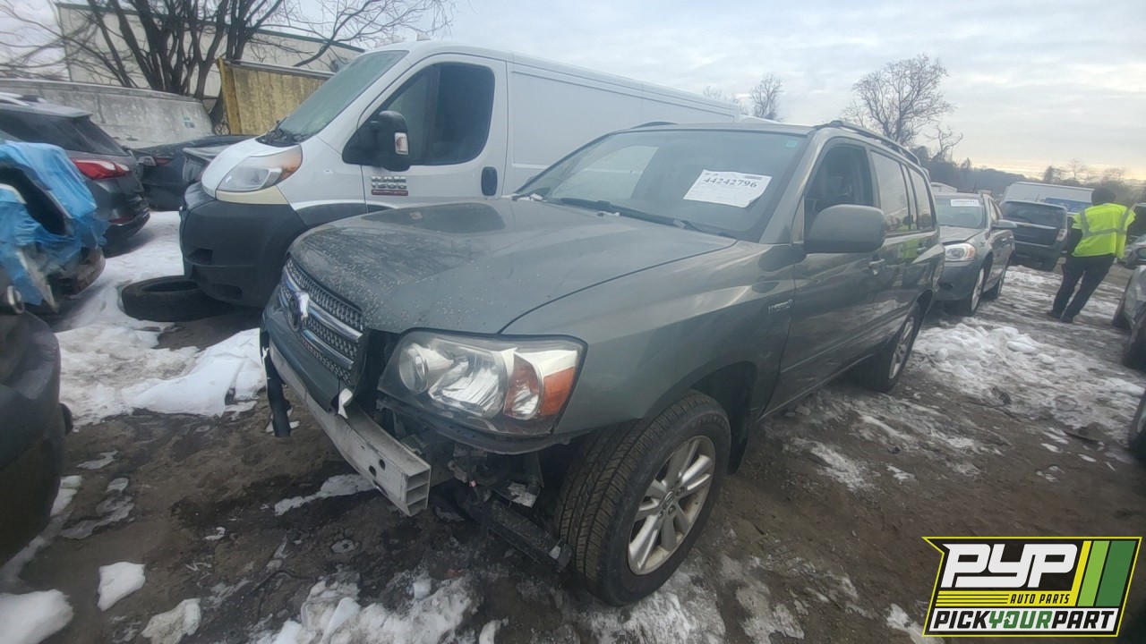 2007 TOYOTA HIGHLANDER partes disponibles
