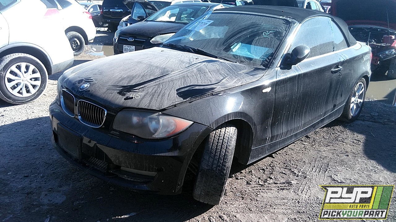 2009 BMW 128I partes disponibles