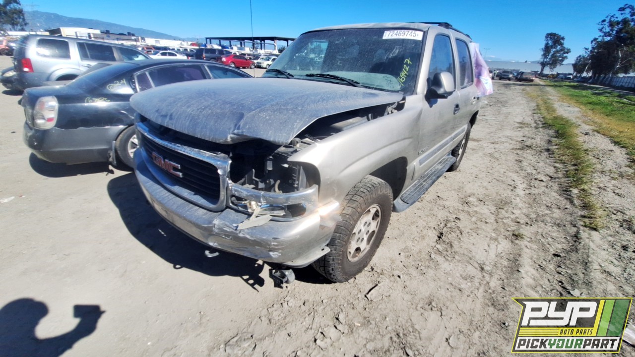 2001 GMC YUKON partes disponibles