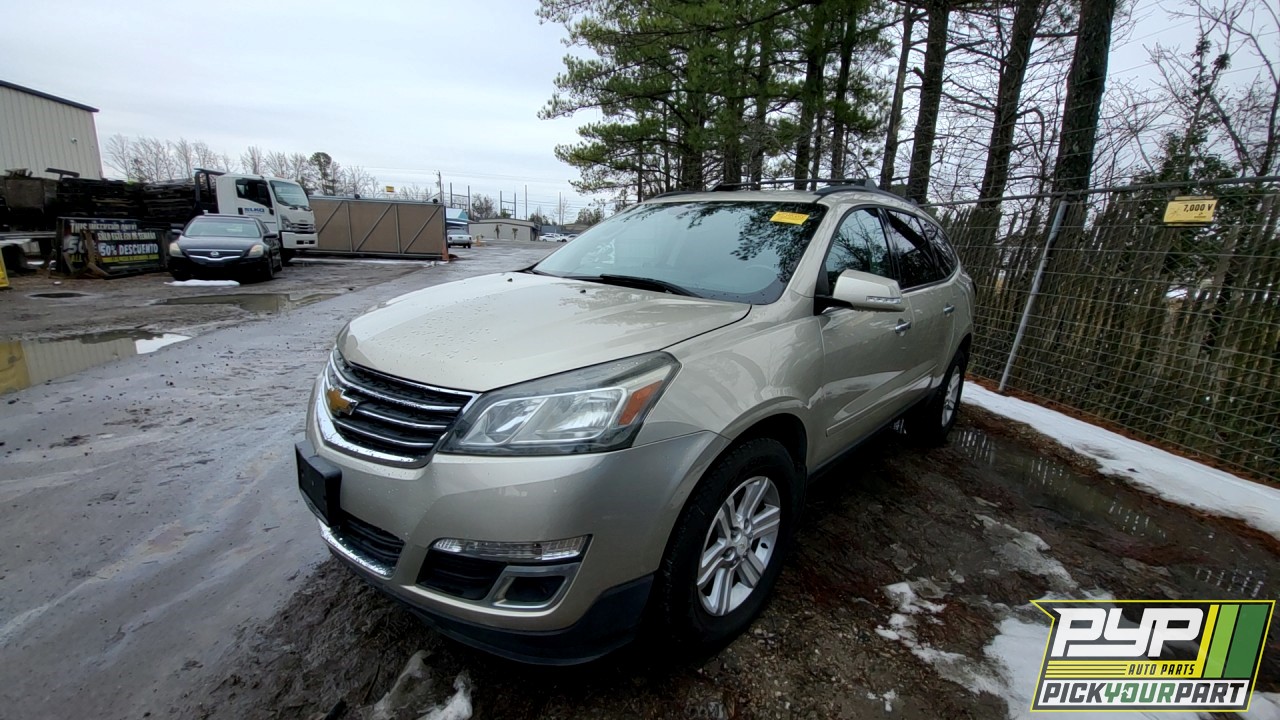 2014 CHEVROLET TRAVERSE partes disponibles