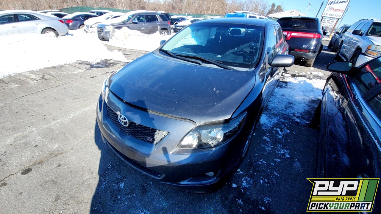 2010 TOYOTA COROLLA partes disponibles