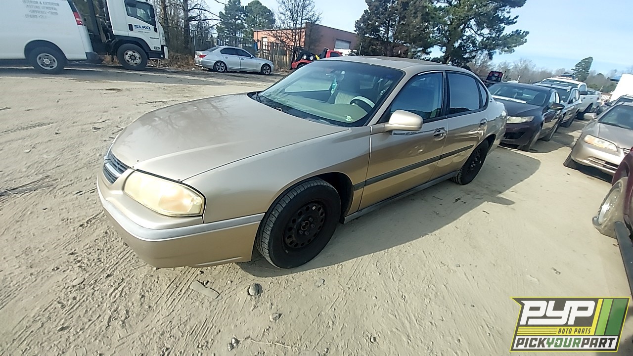 2005 CHEVROLET IMPALA partes disponibles