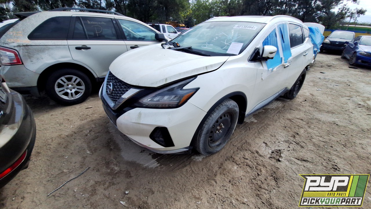 2020 NISSAN MURANO partes disponibles