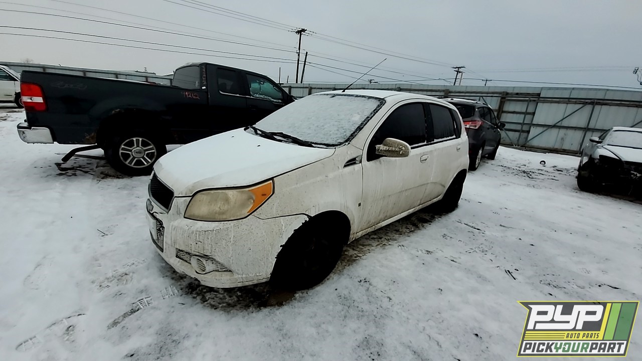 2009 CHEVROLET AVEO5 available for parts