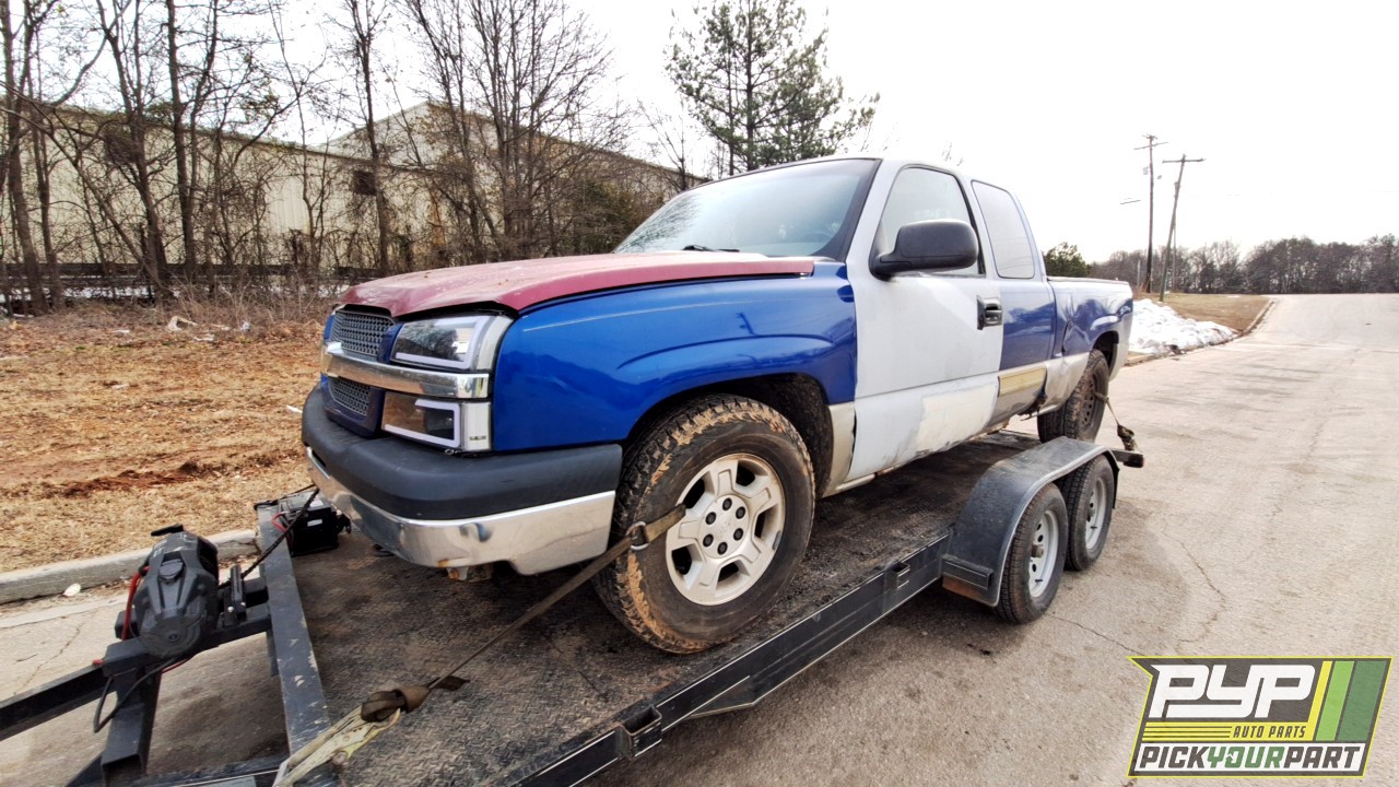2003 CHEVROLET SILVERADO 1500 available for parts