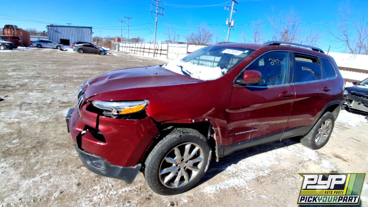 2014 JEEP CHEROKEE partes disponibles
