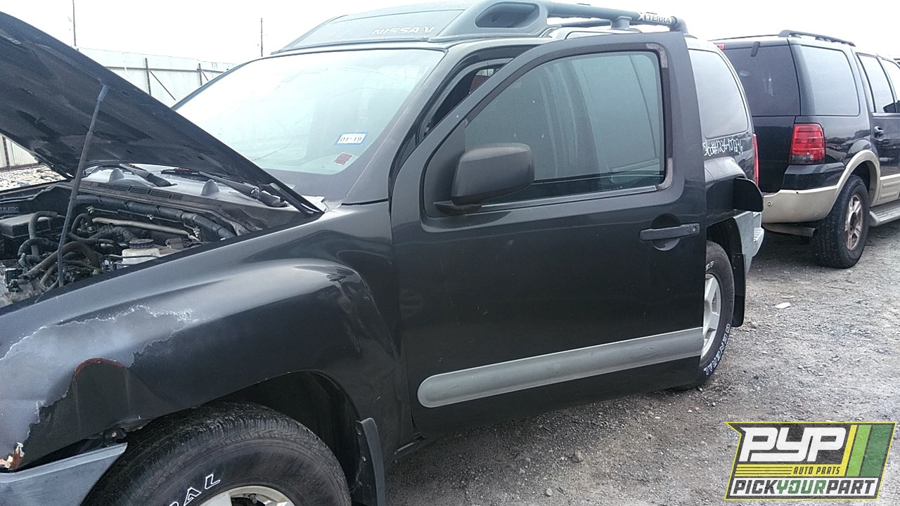2005 NISSAN XTERRA partes disponibles