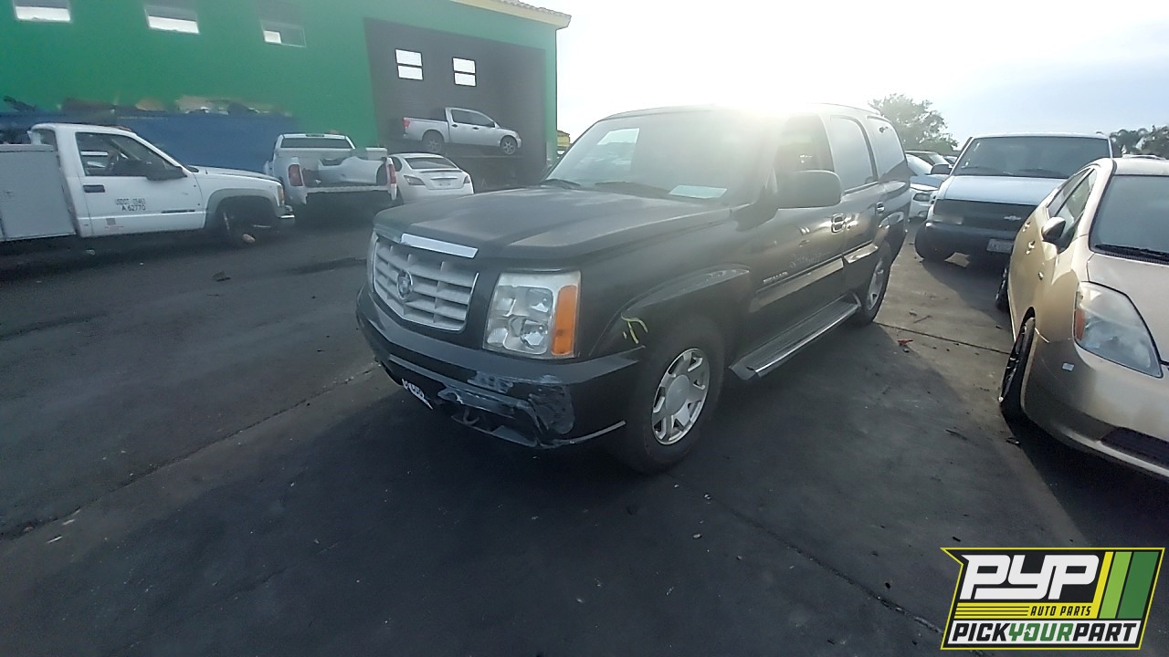 2002 CADILLAC ESCALADE partes disponibles