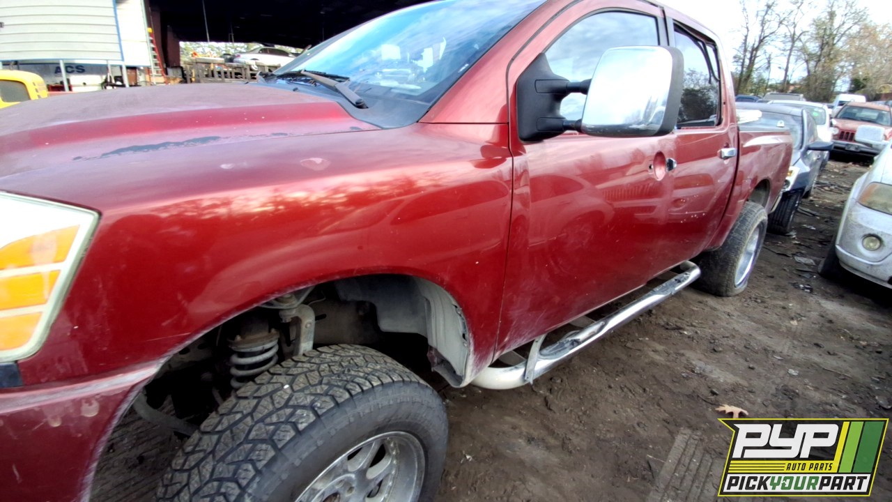 2005 NISSAN TITAN available for parts