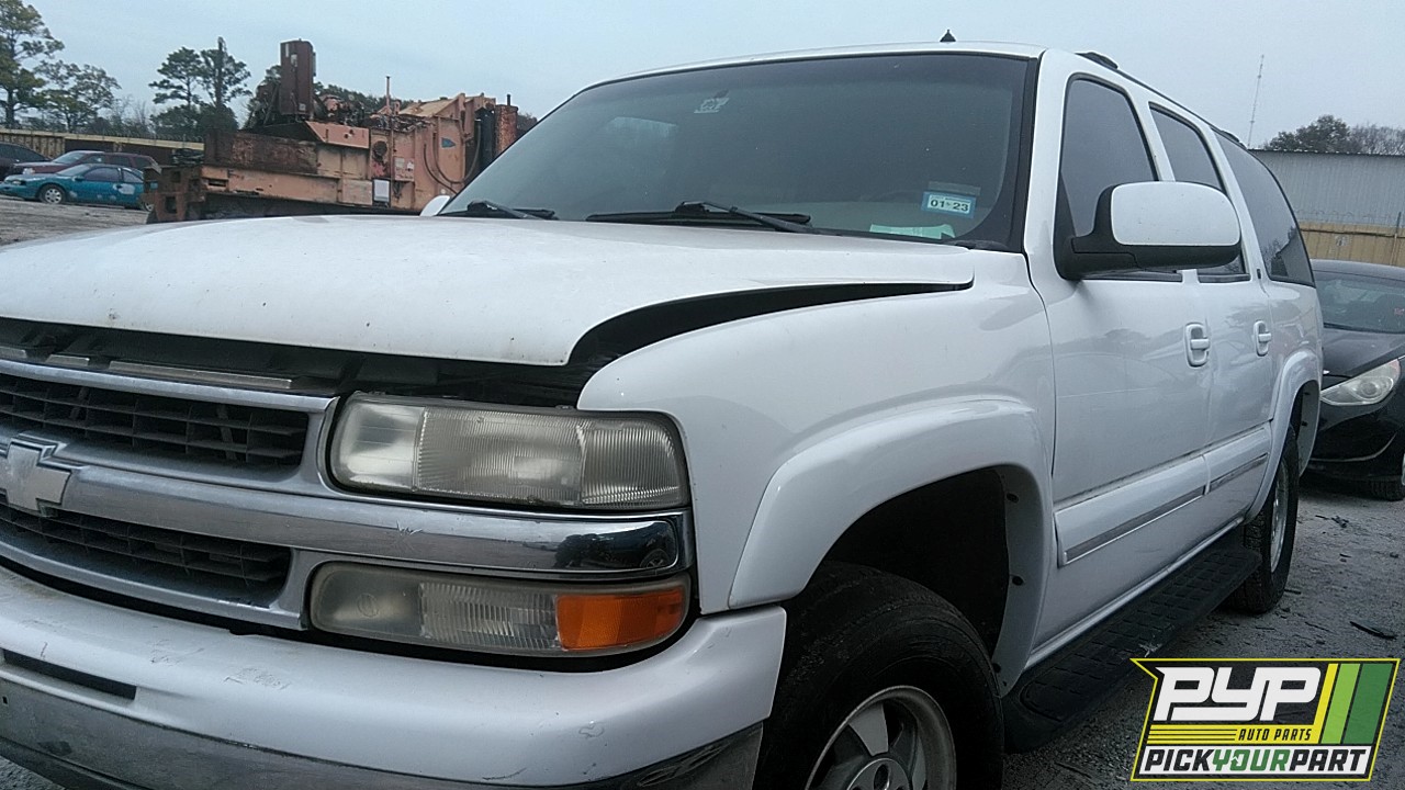 2002 CHEVROLET SUBURBAN 1500 available for parts