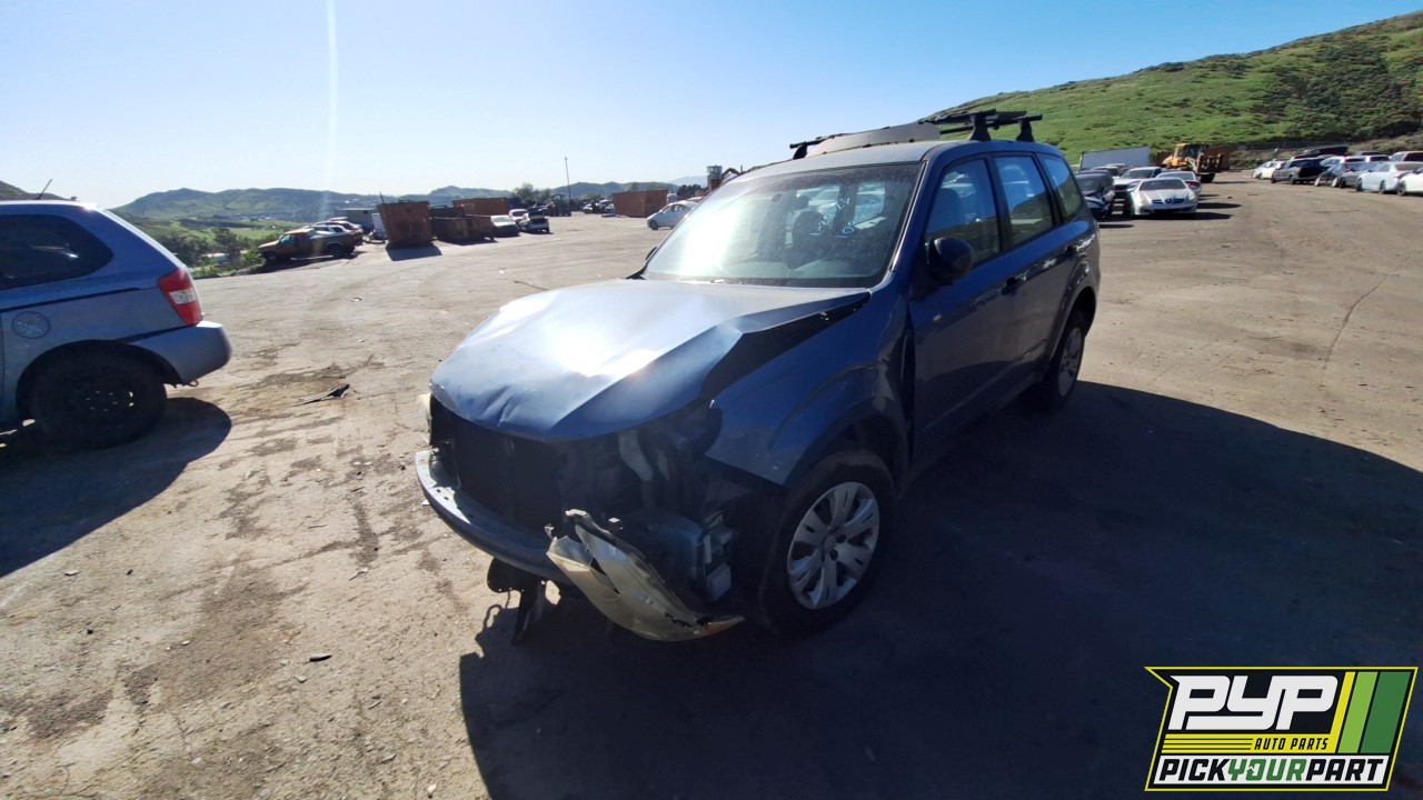 2009 SUBARU FORESTER partes disponibles