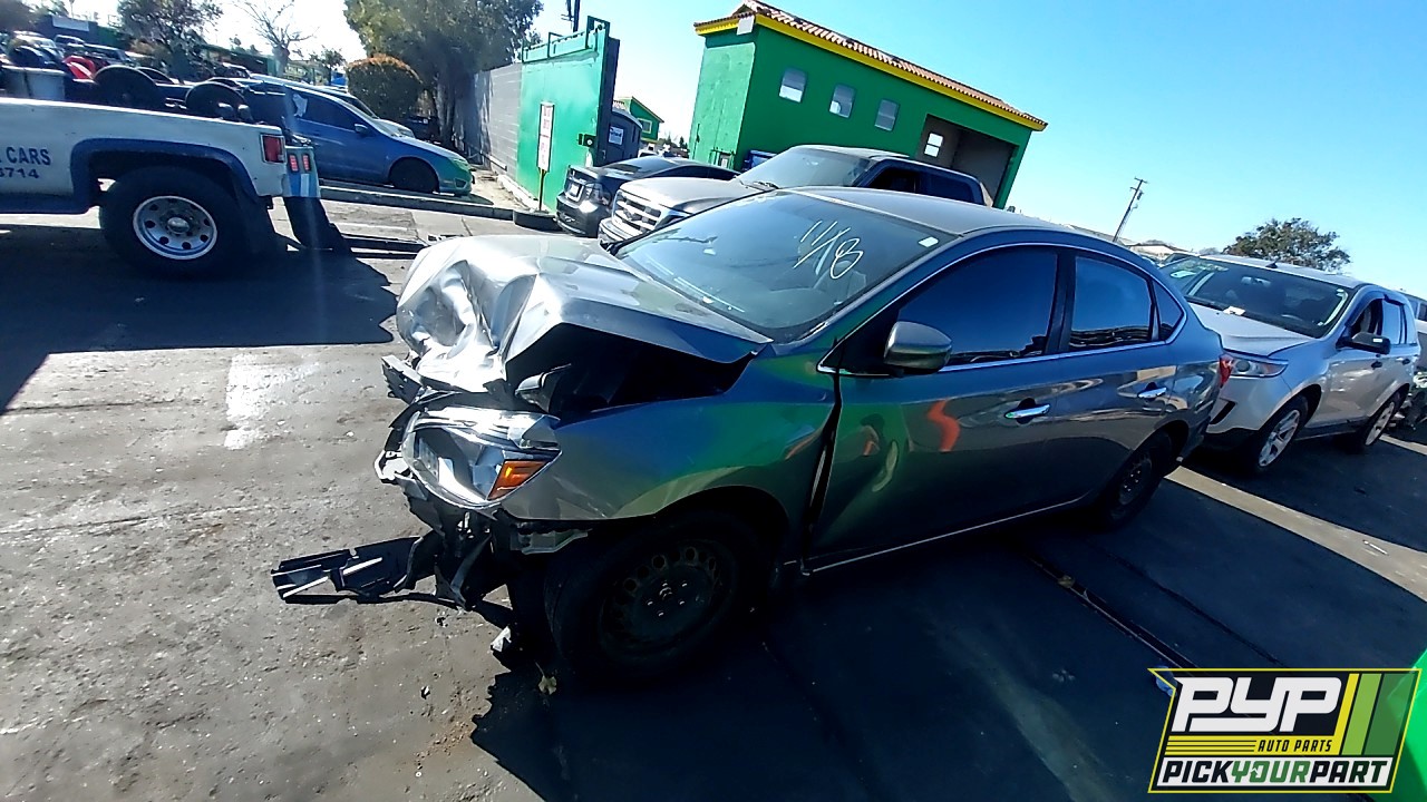 2017 NISSAN SENTRA partes disponibles