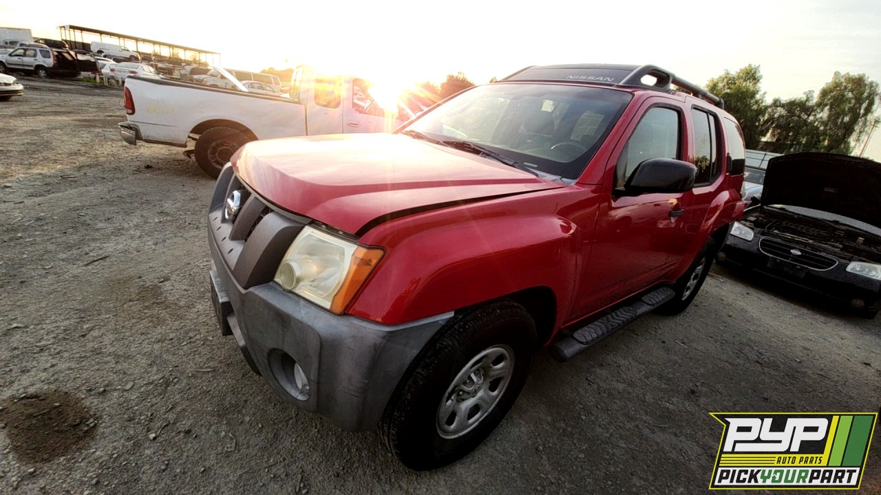2008 NISSAN XTERRA partes disponibles