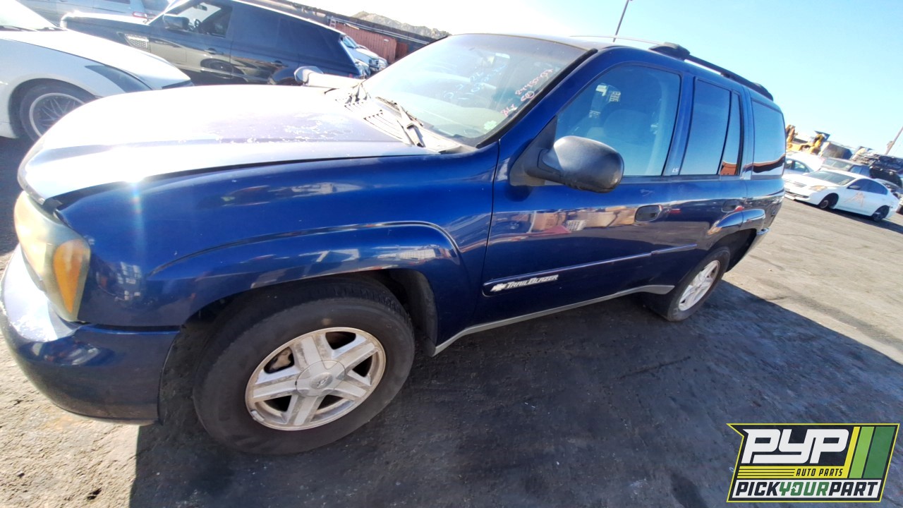 2002 CHEVROLET TRAILBLAZER partes disponibles
