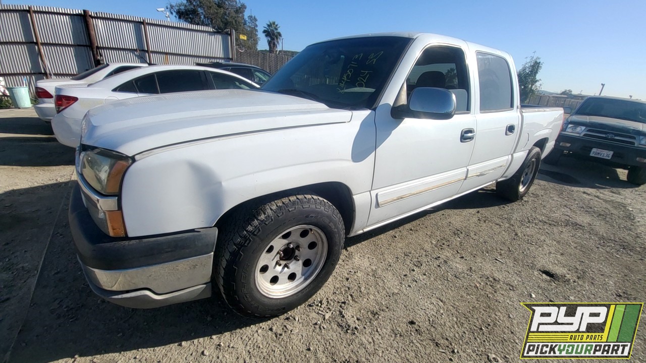 2004 CHEVROLET SILVERADO 1500 available for parts